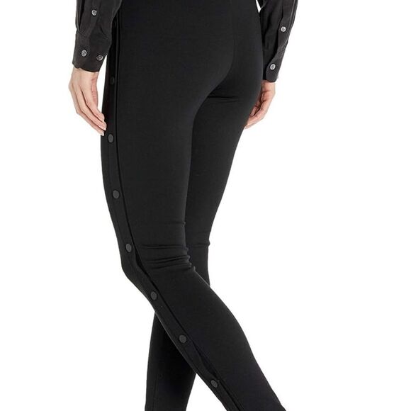 Lyssé Women's Snap Track Ponte Legging - Picture 2 of 8